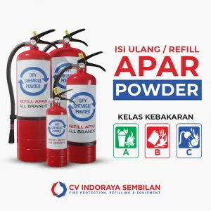 Harga Isi Ulang / Refill APAR Powder (Dry Chemical Powder) Harga Isi Ulang / Refill APAR Powder (Dry Chemical Powder)
